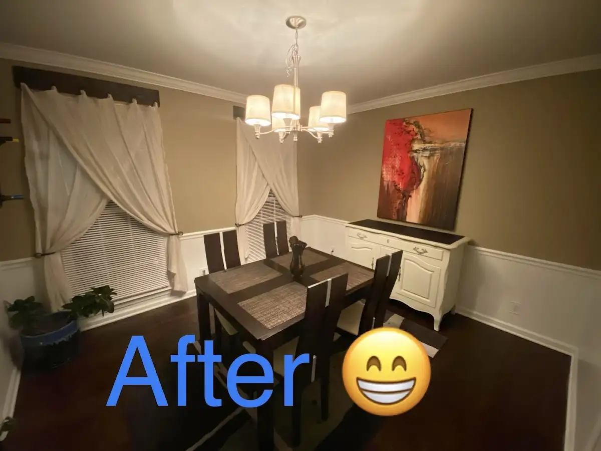 Professional dining room restoration after water damage in Pleasant Hill